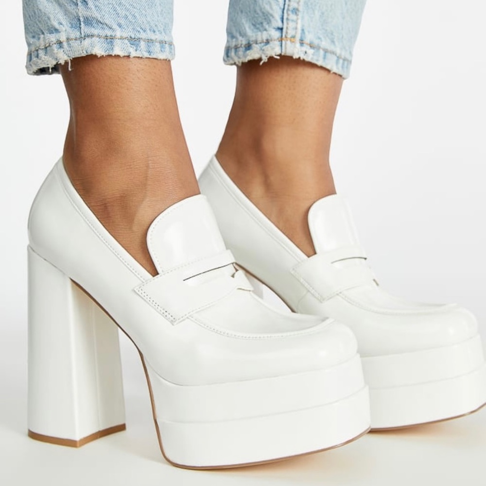 Brand New Margaux Platform Loafer Pump